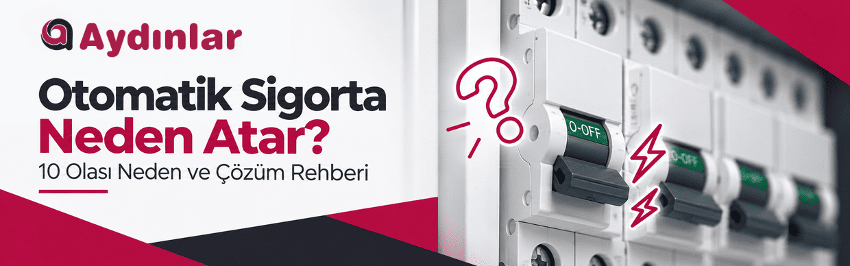 Otomatik Sigorta Neden Atar? 10 Olası Neden ve Çözüm Rehberi
