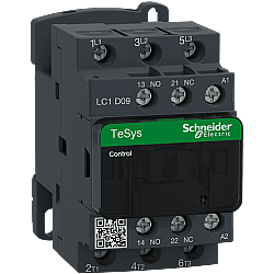 Schneider LC1D09Q7 9A 4kW 380V AC Kontaktör 3 Kutup 1NA+1NK
