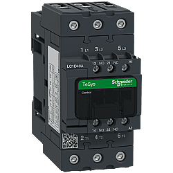 Schneider LC1D40AB7 40A 18,5kW 24V AC Kontaktör 3 Kutup 1NA+1NK
