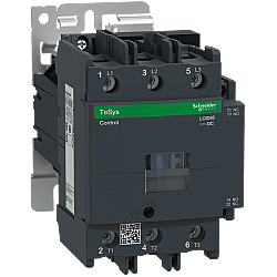 Schneider LC1D95BD 95A 45kW 24V DC Kontaktör 3 Kutup 1NA+1NK