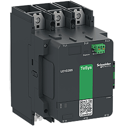 Schneider LC1G400KUEN 400A 200kW 100-250V AC/DC Kontaktör 3 Kutup 1NA+1NK