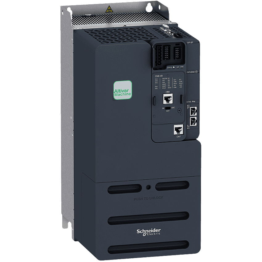 Schneider ATV340D18N4E 18,5 kW Trifaze Ağır Hizmet Ethernet Hız Kontrol Cihazı - 1