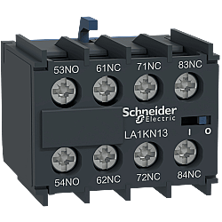 Schneider LA1KN13 Yardımcı Kontak Bloğu 1NO+3NC Önden Montaj