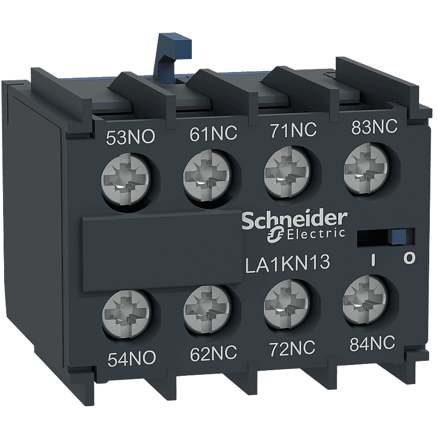Schneider LA1KN13 Yardımcı Kontak Bloğu 1NO+3NC Önden Montaj - 1