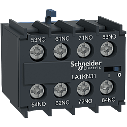 Schneider LA1KN31 Yardımcı Kontak Bloğu 3NO+1NC Önden Montaj