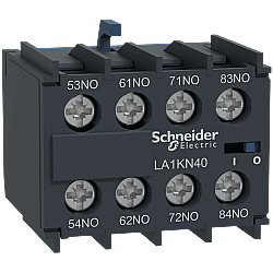 Schneider LA1KN40 Yardımcı Kontak Bloğu 4NO Önden Montaj