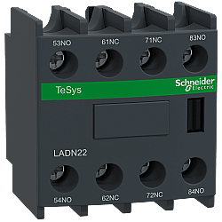 Schneider LADN22 Yardımcı Kontak Bloğu 2NO+2NC Önden Montaj