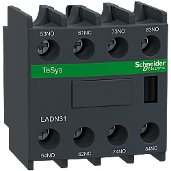 Schneider LADN31 Yardımcı Kontak Bloğu 3NO+1NC Önden Montaj