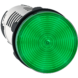 Schneider XB7EV03MP 230V AC Yeşil LED Sinyal Lambası Plastik 22mm