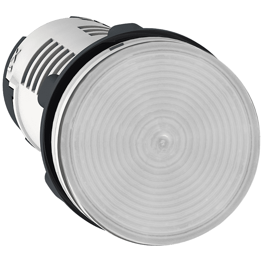 Schneider XB7EV07MP 230V AC Şeffaf LED Sinyal Lambası Plastik 22mm - 1