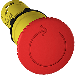 Schneider XB7NS8442 Kırmızı Mantar Plastik Acil Stop Buton 40mm 1NC