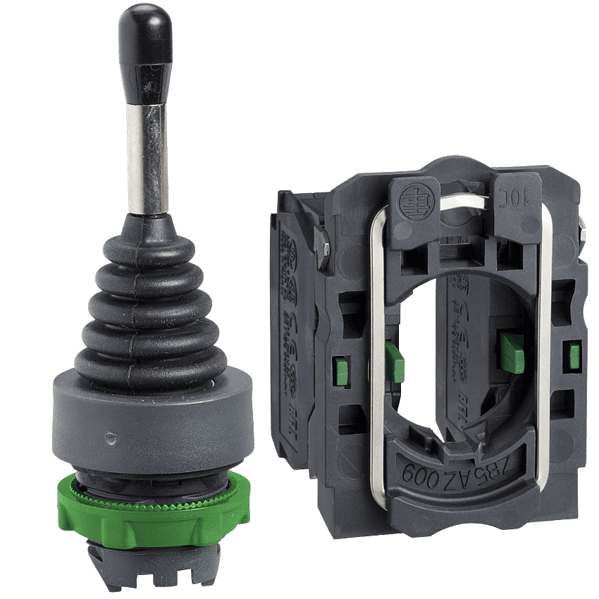 Schneider XD5PA22 2 Yönlü Yaylı Plastik Joystick 22mm 1NO - 1