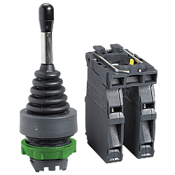 Schneider XD5PA24 4 Yönlü Yaylı Plastik Joystick 22mm 1NO