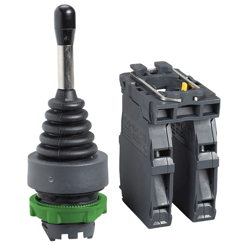 Schneider XD5PA24 4 Yönlü Yaylı Plastik Joystick 22mm 1NO - 1