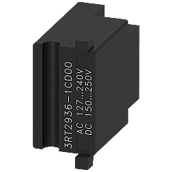 Siemens 3RT2936-1CD00 Aşırı Gerilim Limitörü RC Parça AC 127-240V DC 150-250V (3RT2.3 Kontaktör İçin)