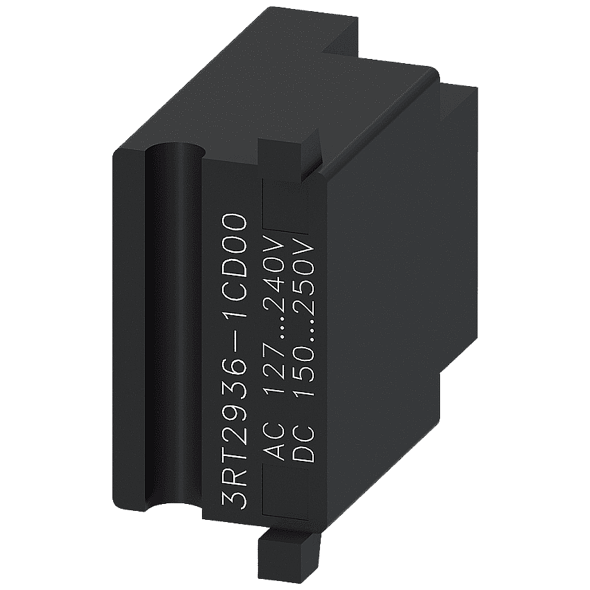 Siemens 3RT2936-1CD00 Aşırı Gerilim Limitörü RC Parça AC 127-240V DC 150-250V (3RT2.3 Kontaktör İçin) - 1