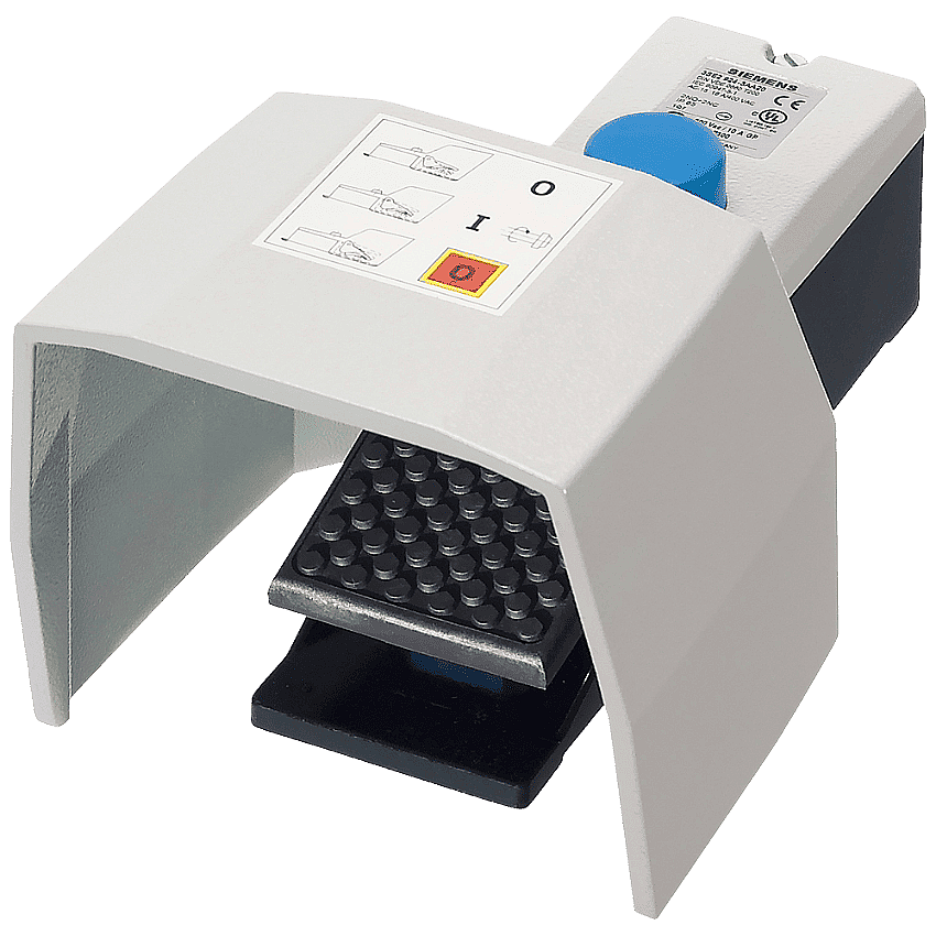 Siemens 3SE2924-3AA20 Güvenlik Ayak Şalteri 1 Pedallı Korumalı IP65 2NO+2NC - 1