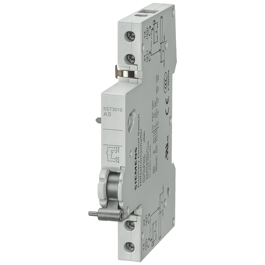 Siemens 5ST3010 Yardımcı Kontak 1NO+1NC Minyatür Devre Kesici İçin (5SL/5SY/5SP) - 1